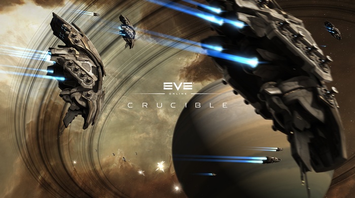 spaceship, EVE Online, space, Amarr