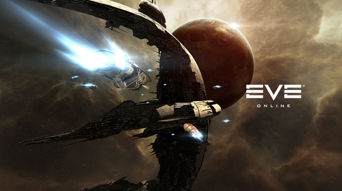 EVE Online, spaceship, space, Amarr