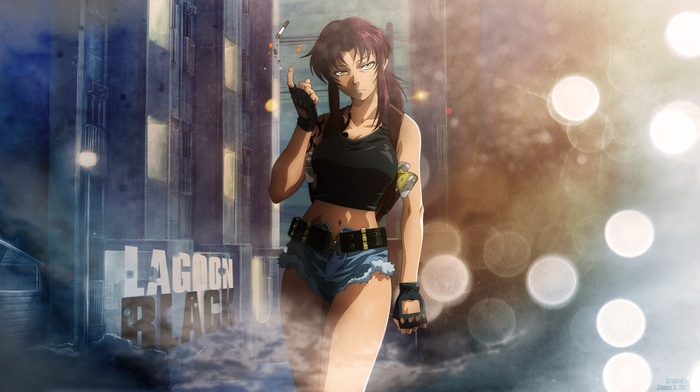 Revy, Black Lagoon, anime