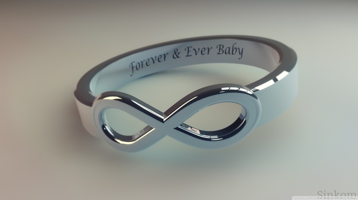 eternity, jewelry, rings