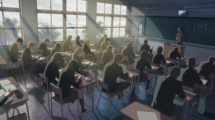 classroom, anime