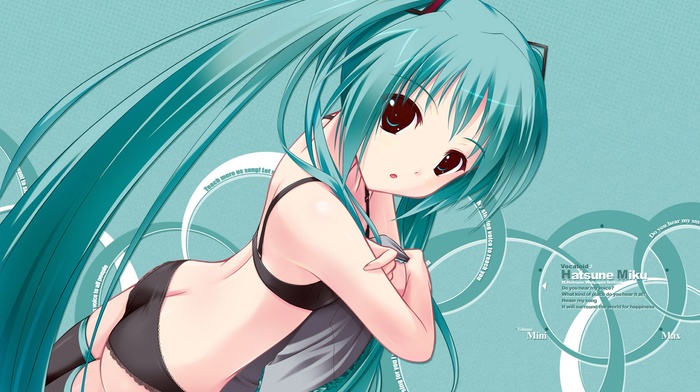 anime girls, Hatsune Miku