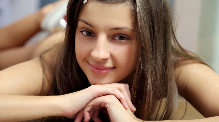 Face Maria Ryabushkina Looking At Viewer Girl Brunette Wallpaper 150060 2560x1600px On