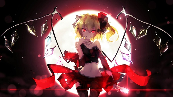 anime, touhou, Remilia Scarlet, anime girls