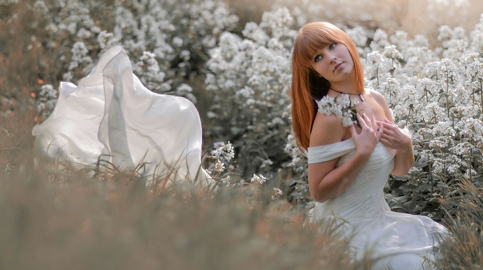 girl outdoors, girl, brides