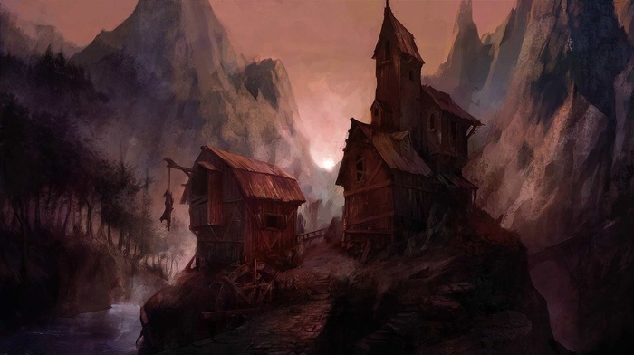 Castlevania, Castlevania Mirror of Fate, video games, concept art