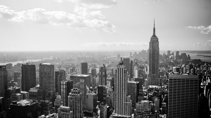 building, New York City, cityscape