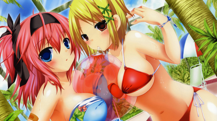 anime girls, anime