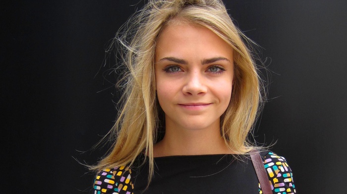 model, Cara Delevingne, blonde