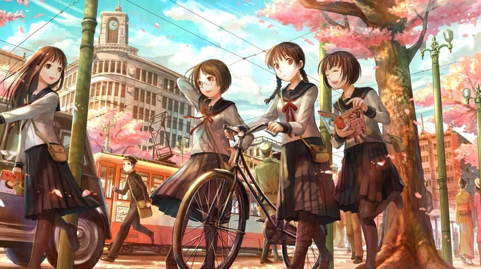 anime, anime girls