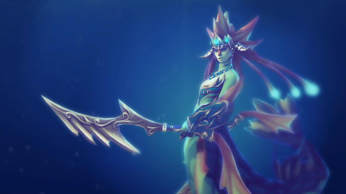 Loading screen, Naga Siren, Dota 2