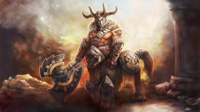 Centaur Warrunner, Dota 2, Loading screen