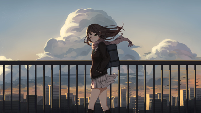 anime girls, anime