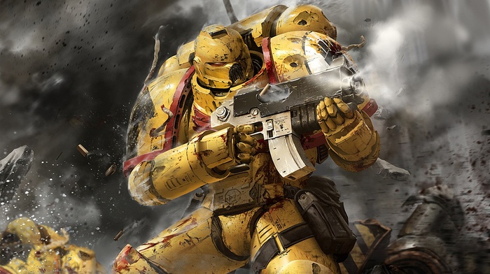warhammer 40, 000, space marines, Imperial Fists
