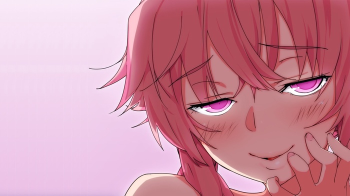 Gasai Yuno - Mirai Nikki  Mirai nikki, Yandere, Anime