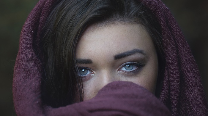 face, portrait, model, girl
