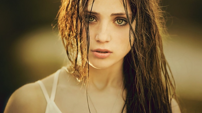 portrait, girl, face, model