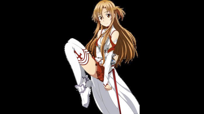 Yuuki Asuna, sword art online, anime girls