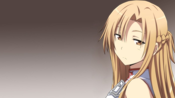 anime girls, Yuuki Asuna, sword art online