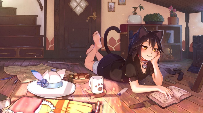 anime girls, anime, nekomimi