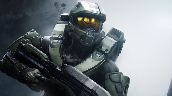 Master Chief, video games, weapon, Halo 5, Spartans, armor