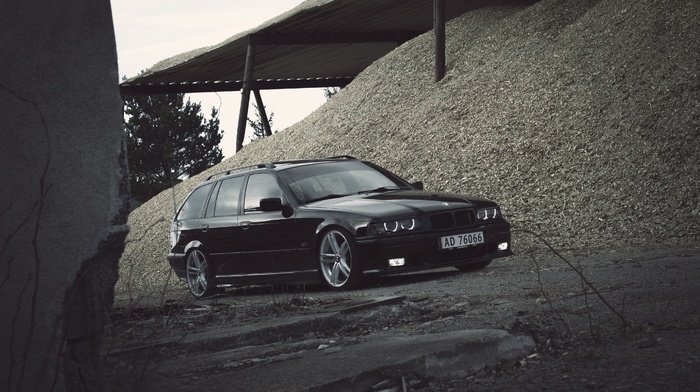 Norway, BMW E36, stance, low, BMW, Stanceworks