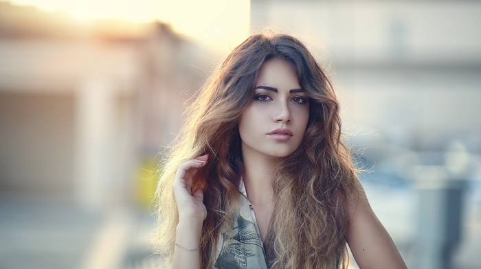 model, face, girl, portrait