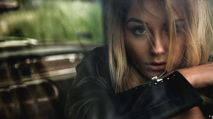 model, girl, face, blonde, portrait