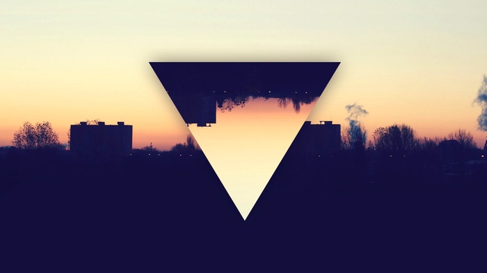 dark, illuminati, triangle, city