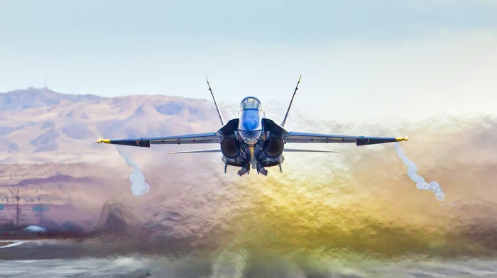 military aircraft, aircraft, jet fighter, McDonnell Douglas FA, 18 Hornet