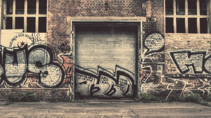 graffiti, city
