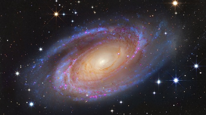M81, astronomy, spiral galaxy, galaxy, space, universe