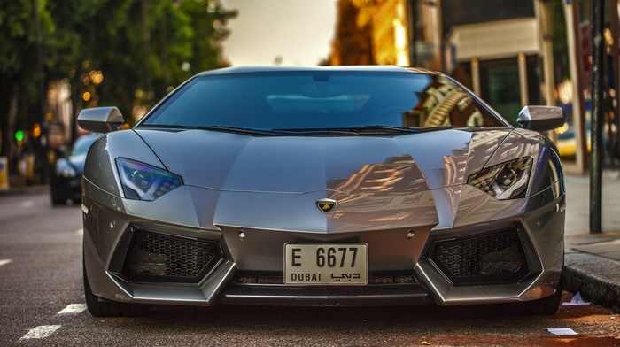 Dubai, car, Lamborghini, Lamborghini Aventador