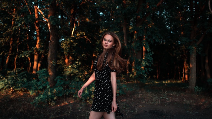 dress, portrait, girl