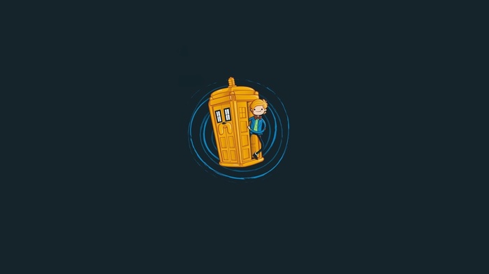 crossover, Adventure Time, Finn the Human, Jake the Dog, Doctor Who, minimalism