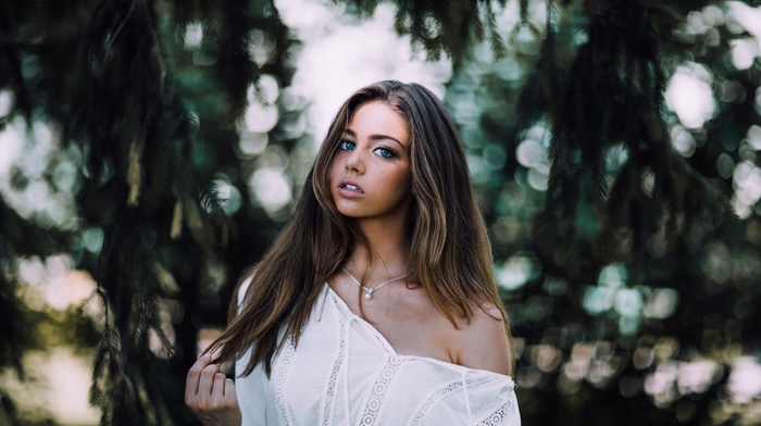 portrait, girl, model, face