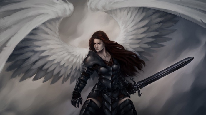 fantasy art, artwork, angel