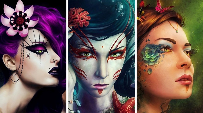 fantasy art, artwork, girl