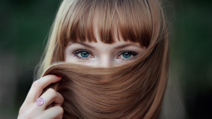 girl, portrait, face