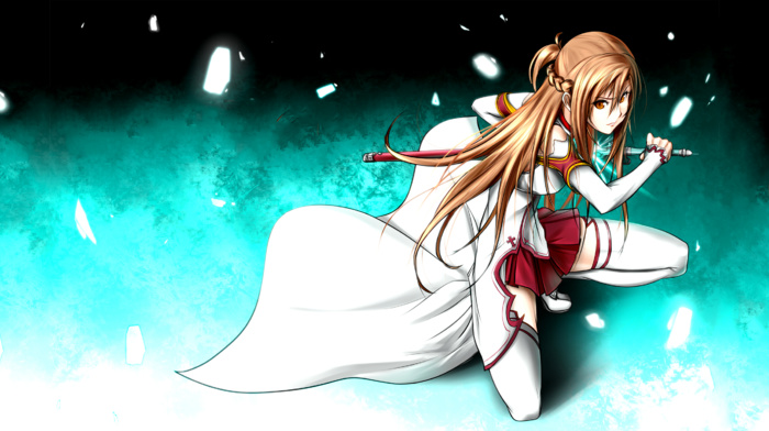 Yuuki Asuna, sword art online, anime girls