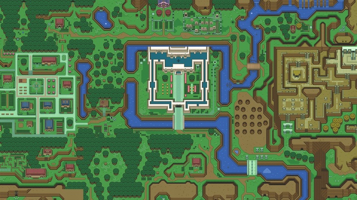 The Legend of Zelda, map, video games, The Legend of Zelda A Link to the Past