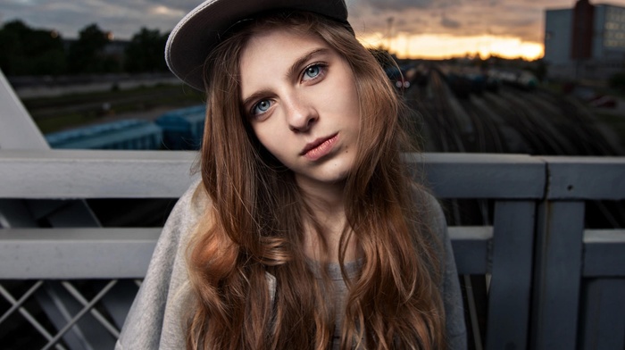 girl, model, portrait, face