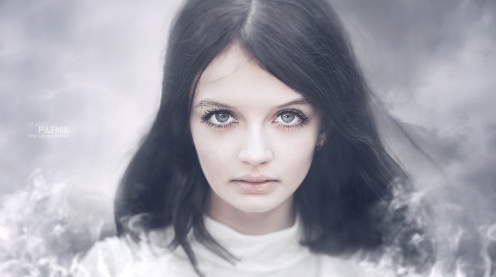 model, portrait, face, girl