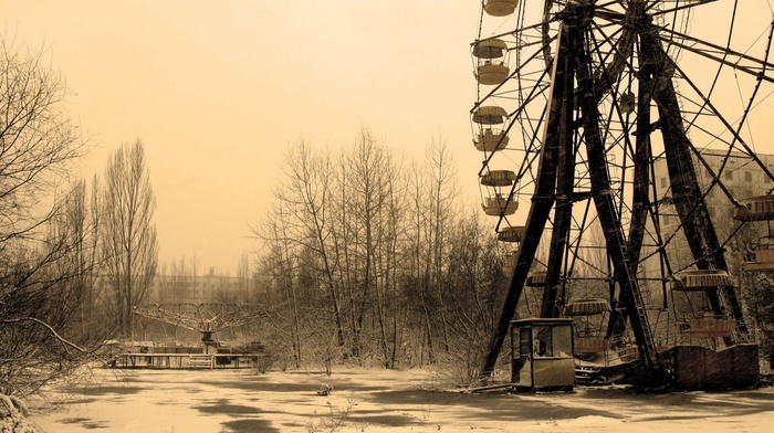 apocalyptic, abandoned, Ukraine, Pripyat