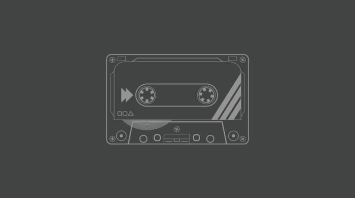 minimalism, cassette, audio