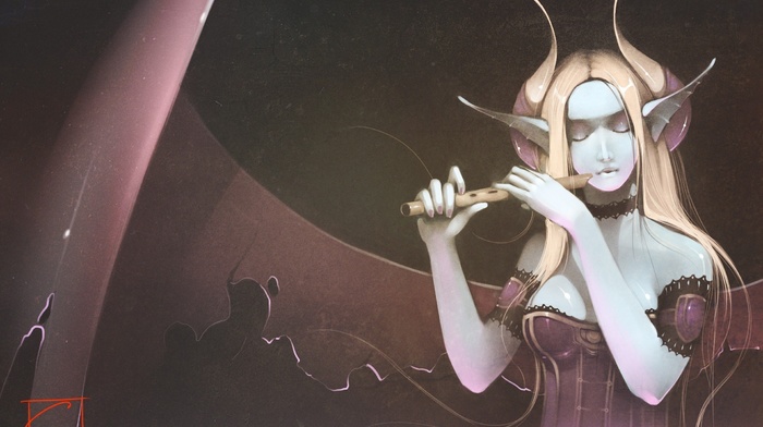 fantasy art, artwork, anime girls