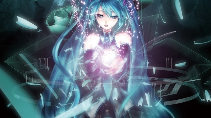 Vocaloid, anime girls, Hatsune Miku, artwork, anime