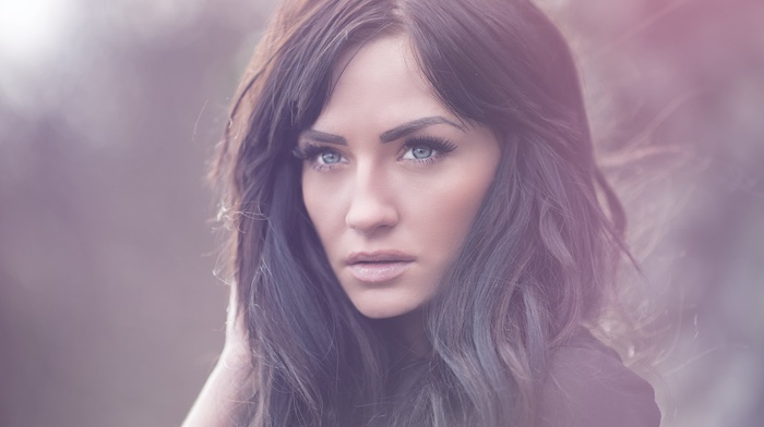 portrait, face, girl