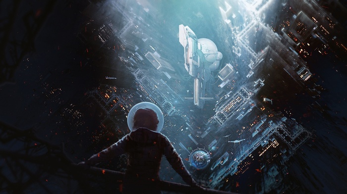 science fiction, artwork