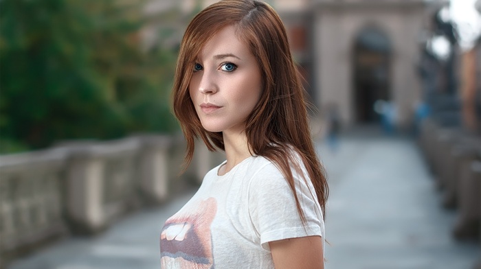 girl, face, portrait